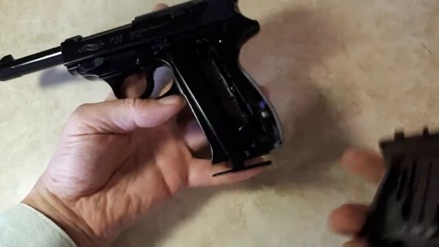 Обзор пневматического пистолета Umarex Walther P38 калибр 4,5 мм BB. Отстрел смотреть онлайн