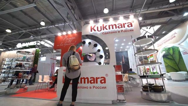 Застройка выставочного стенда на выставке HOUSEHOLD EXPO 2021. Custom exhibition stands in Moscow смотреть онлайн