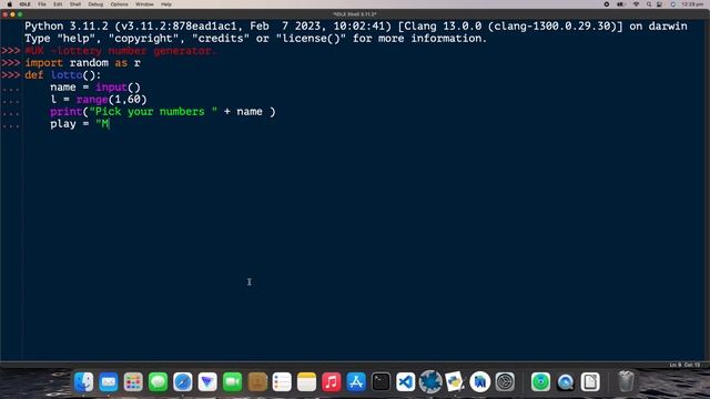 How to generate UK - lottery numbers using Python's random library смотреть онлайн