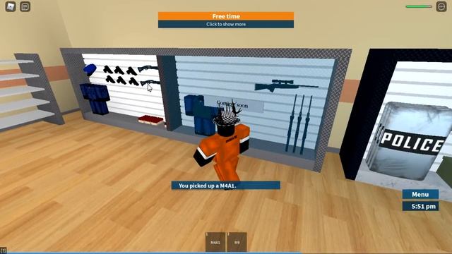 Prison Life jjm GAMEPLAY! смотреть онлайн