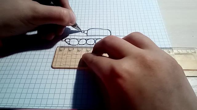как нарисовать танк смотреть онлайн