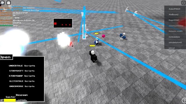 Roblox Undertale scripts fighting смотреть онлайн