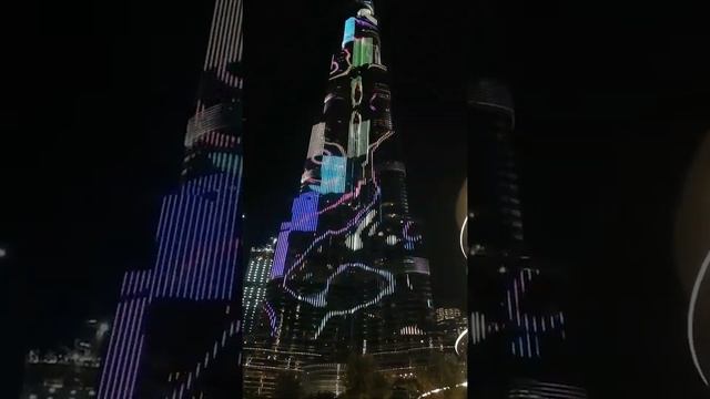 Дубаи. Башня Бурдж Халифа.. смотреть онлайн