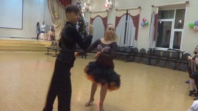 Новый год 2017 в Тск "Талисман" Ча-ча-ча (Леша и Аня) смотреть онлайн