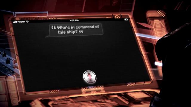 Mass Effect - Shepard Has A Conversation With Siri смотреть онлайн
