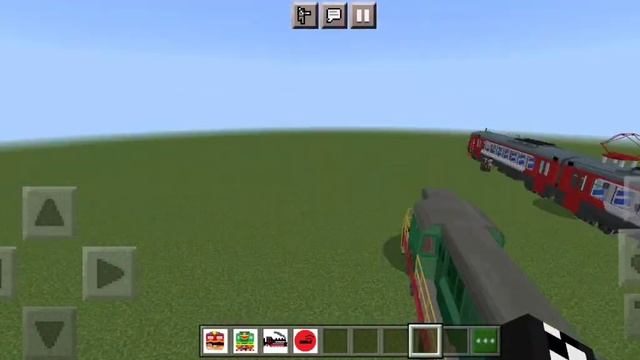 Обзор мода на поезда в minecraft pe смотреть онлайн