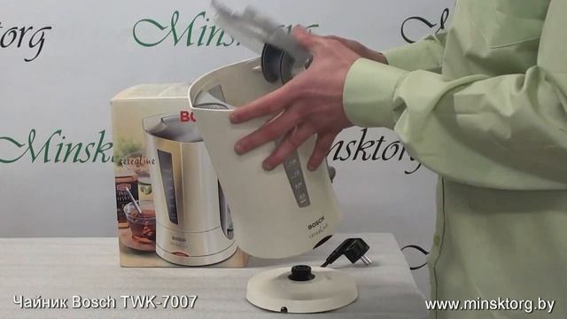 Электрочайник BOSCH TWK 7007.mp4 смотреть онлайн