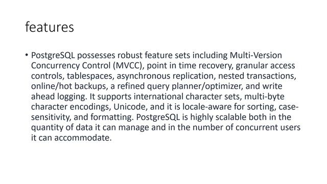 PostgreSQL смотреть онлайн