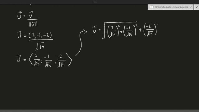 Linear Algebra: Norm смотреть онлайн
