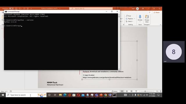 Python Installation and PyCharm Setup смотреть онлайн