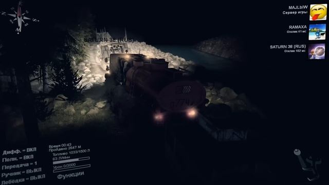 SpinTires - карта "Вах2" пройдено #2 смотреть онлайн