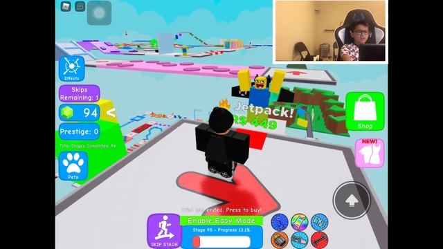 Roblox Obby!face cam. смотреть онлайн
