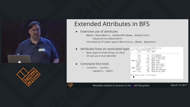 Metadata Indexes & Queries in the BeOS Filesystem -- Ivan Richwalski смотреть онлайн