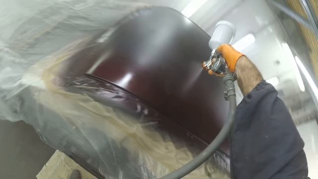 Как покрасить крышу в гараже!!! НЕ взорвало!!! смотреть онлайн