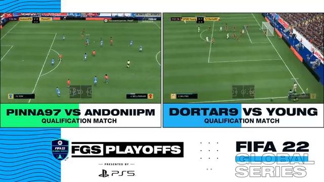 1v1 Playoffs | DAY 3 | FIFA 22 Global Series смотреть онлайн
