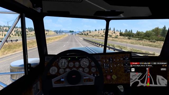 American Truck Simulator: Black Dog Part 3 Final (Blueline Mods Peterbilt 379) смотреть онлайн