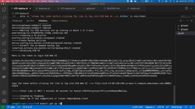 ECP Backup - 3 mins to protect containers on HPE Ezmeral Container Platform by Yongkang | Kubernete смотреть онлайн