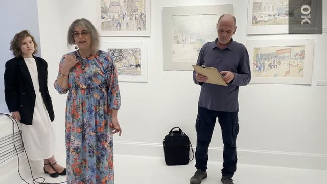 Открытие выставки «Музыка акварели. Антонина Коровина (1914—1996)». Открытый клуб смотреть онлайн