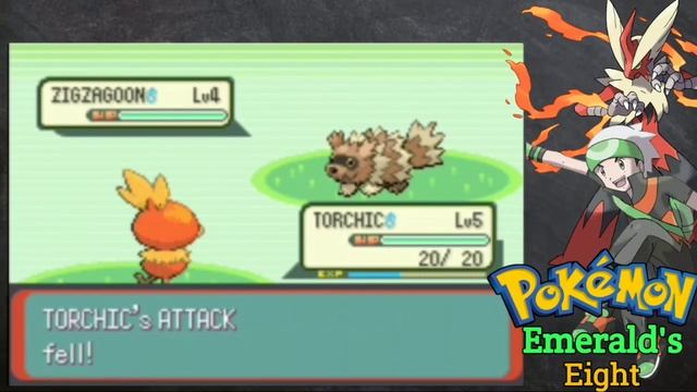 Pokemon: Emerald's Eight(GBA) | Custom Leader & E4, 8 Member Team, New Starter | смотреть онлайн