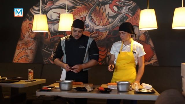 Мастер-класс по приготовлению роллов смотреть онлайн