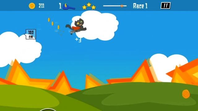 Flying Kitten Madness Mobile Game Trailer смотреть онлайн