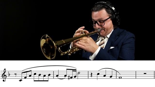 "Cherry Pink /Cerezo Rosa" - (Play with Me n.92) - Andrea Giuffredi trumpet смотреть онлайн