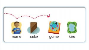 Oxford Phonics World 3 unit 1 name/cake/game/lake