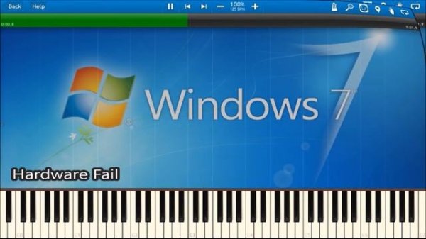 WINDOWS 7 SOUNDS IN SYNTHESIA