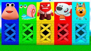 ВЫБЕРИ ЗАКРЫТЫЙ КРУГЛЫЙ ТОННЕЛЬ ТРИ КОТА ГОЛОВОЛОМКА 2 ПОУ МИМИМИШКИ В МАЙНКРАФТ