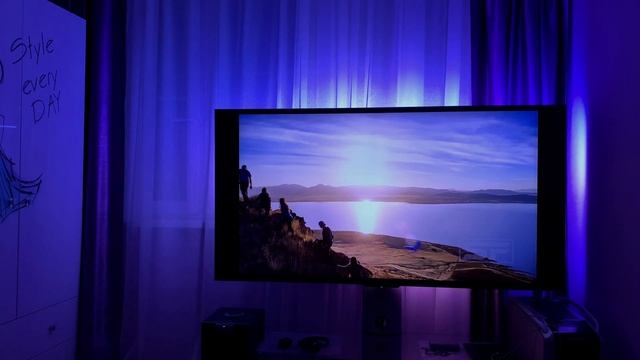 Ambilight подсветка ТВ на 712 зон. 4K 60FPS Часть 2. смотреть онлайн