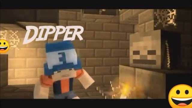 Gravity Falls+Minecraft