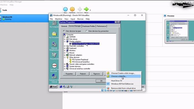How to Install Windows 98 FE (First Edition) on VirtualBox 6 | SYSNETTECH Solutions смотреть онлайн