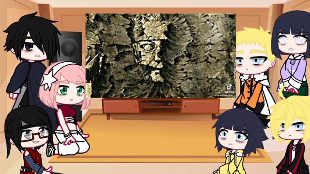 NARUTO BORUTO NEXT GENERATION REACT TO TWO BLUE VORTEX | BORUSARA смотреть онлайн