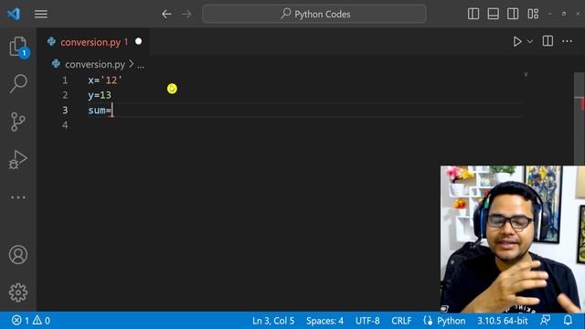 Type conversion in Python | Type Casting in Python | Python Tutorial in Hindi смотреть онлайн