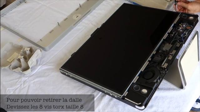 Installer Un SSD Dans Un Imac 24 Pouces 2009 à La Place Du DVD