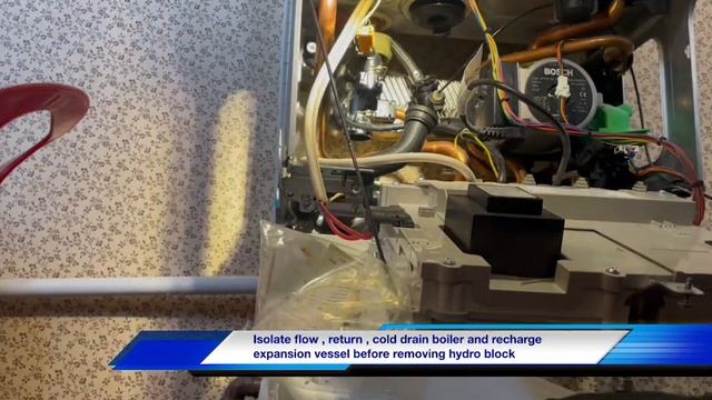Worcester Bosch Junior Leaking Hydro Block Www.3tgas.co.uk