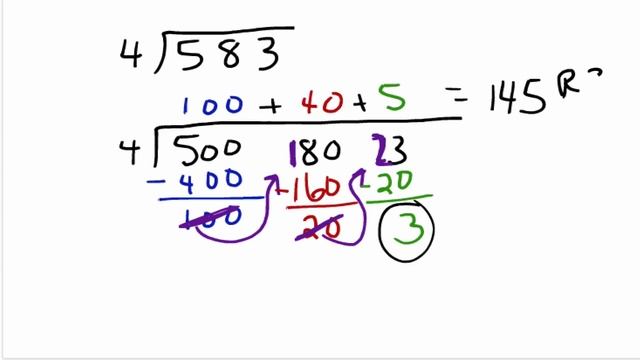 Expanded notation method of dividing смотреть онлайн