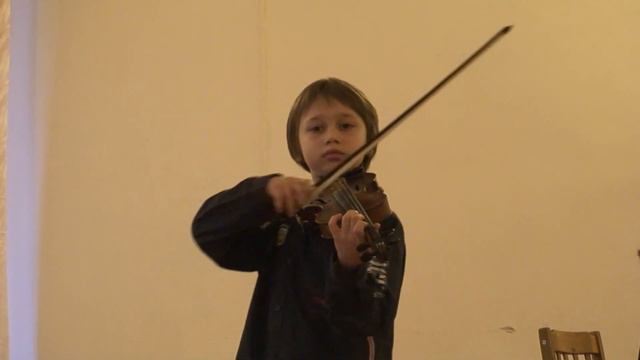 Alexander Kulitskiy 8 years old / Fritz Kreisler "Liebesfreud" смотреть онлайн