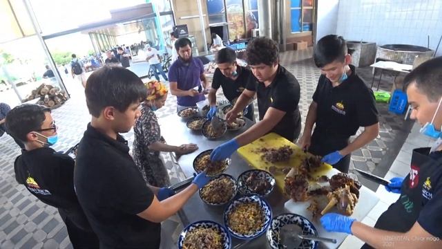 BESH QOZON Среднеазиатский цент плова. Ташкент, Узбекистан. UZBEKISTAN, TASHKENT