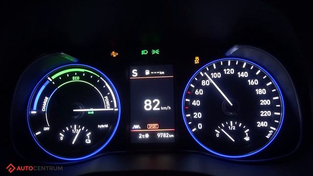 Hyundai Kona 1.6 GDI Hybrid 141 KM (AT) - Acceleration 0-100 Km/h