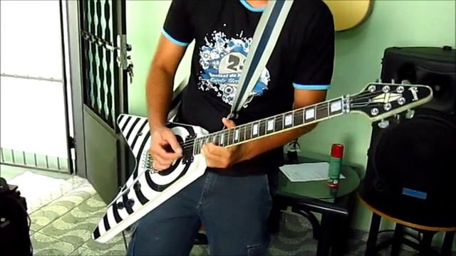 ComHarmonia Guitarra Modelo Gibson Zakk Wylde Flying V смотреть онлайн