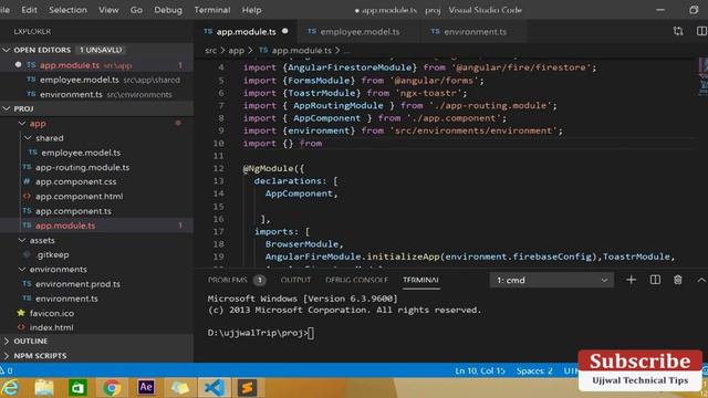 Angular 8 tutorial for beginners Firebase Registration | Integrate Firebase into Angular 8 смотреть онлайн