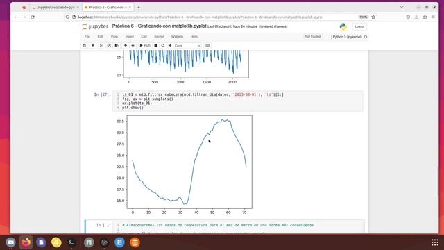 6 - Graficando con matplotlib.pyplot смотреть онлайн