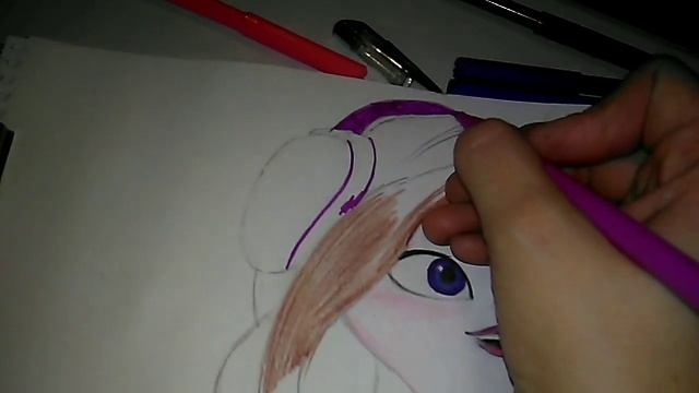 Рисуем Варю со снежинками из #СказочногоПатруля, часть 2 смотреть онлайн