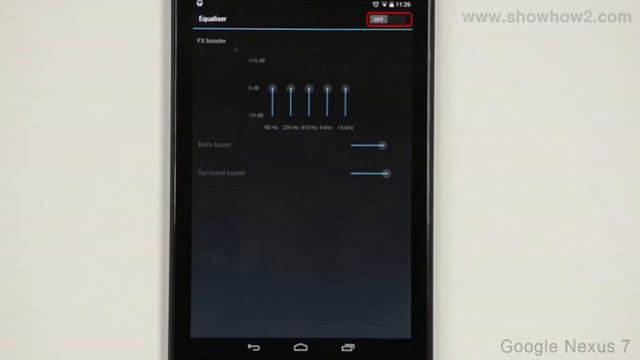 Google Nexus 7 - Turn On Equalizer And Use Preset Equalization смотреть онлайн