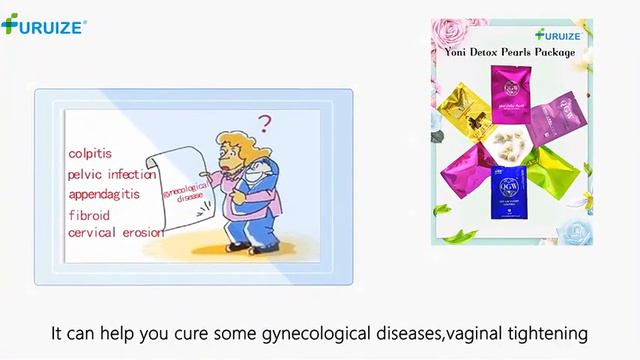 Womenscup Фитотампоны Yoni Detox Pearls от Furuize смотреть онлайн