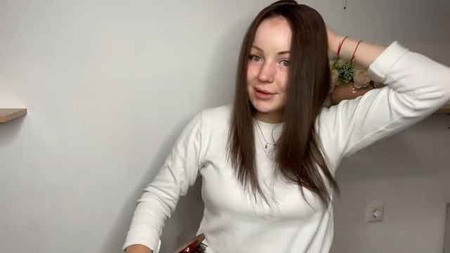 Накладка на макушку с имитацией кожи головы♥️