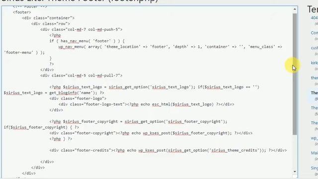 how to change footer copyright text in any wordpress theme - METHOD 1 смотреть онлайн