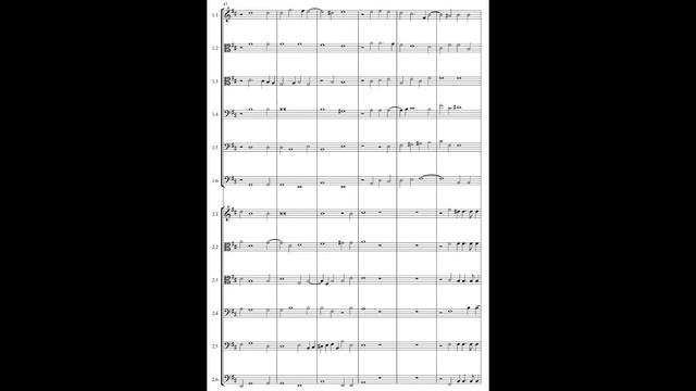 SONATA OCTAVI TONI 12 (C.184) by Giovanni Gabrieli {Audio + Full score} смотреть онлайн
