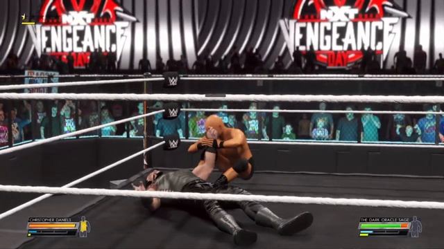 CHRISTOPER DANIELS VS THE DARK ORACLE SAGE смотреть онлайн